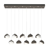 Brooklyn 10-Light Double Shade Pendant