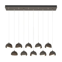 Brooklyn 10-Light Double Shade Pendant