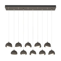 Brooklyn 10-Light Double Shade Pendant