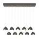 Brooklyn 10-Light Double Shade Pendant