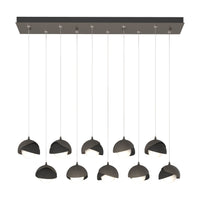 Brooklyn 10-Light Double Shade Pendant