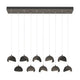 Brooklyn 10-Light Double Shade Pendant