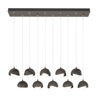 Brooklyn 10-Light Double Shade Pendant