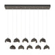 Brooklyn 10-Light Double Shade Pendant