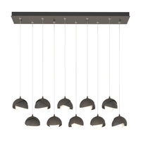 Brooklyn 10-Light Double Shade Pendant
