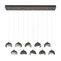 Brooklyn 10-Light Double Shade Pendant