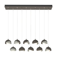 Brooklyn 10-Light Double Shade Pendant