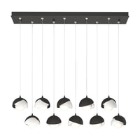 Brooklyn 10-Light Double Shade Pendant