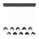 Brooklyn 10-Light Double Shade Pendant