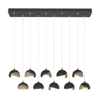 Brooklyn 10-Light Double Shade Pendant