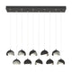 Brooklyn 10-Light Double Shade Pendant