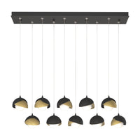 Brooklyn 10-Light Double Shade Pendant