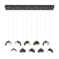 Brooklyn 10-Light Double Shade Pendant