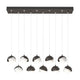 Brooklyn 10-Light Double Shade Pendant