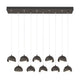 Brooklyn 10-Light Double Shade Pendant