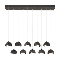 Brooklyn 10-Light Double Shade Pendant