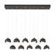 Brooklyn 10-Light Double Shade Pendant