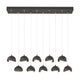 Brooklyn 10-Light Double Shade Pendant