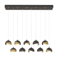 Brooklyn 10-Light Double Shade Pendant