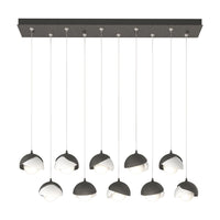 Brooklyn 10-Light Double Shade Pendant