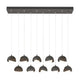 Brooklyn 10-Light Double Shade Pendant