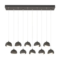 Brooklyn 10-Light Double Shade Pendant