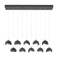 Brooklyn 10-Light Double Shade Pendant