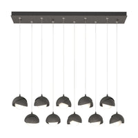 Brooklyn 10-Light Double Shade Pendant