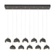 Brooklyn 10-Light Double Shade Pendant