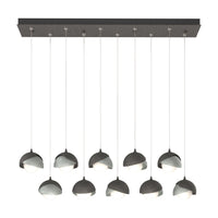 Brooklyn 10-Light Double Shade Pendant