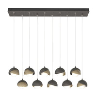 Brooklyn 10-Light Double Shade Pendant