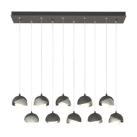 Brooklyn 10-Light Double Shade Pendant