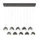 Brooklyn 10-Light Double Shade Pendant