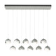 Brooklyn 10-Light Double Shade Pendant