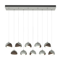 Brooklyn 10-Light Double Shade Pendant
