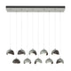 Brooklyn 10-Light Double Shade Pendant