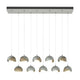 Brooklyn 10-Light Double Shade Pendant