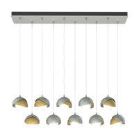 Brooklyn 10-Light Double Shade Pendant