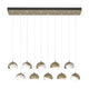 Brooklyn 10-Light Double Shade Pendant