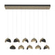 Brooklyn 10-Light Double Shade Pendant