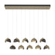 Brooklyn 10-Light Double Shade Pendant