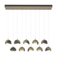 Brooklyn 10-Light Double Shade Pendant