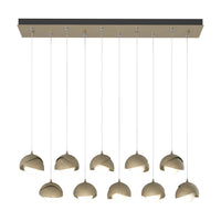 Brooklyn 10-Light Double Shade Pendant