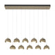 Brooklyn 10-Light Double Shade Pendant