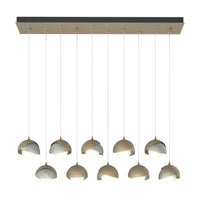 Brooklyn 10-Light Double Shade Pendant