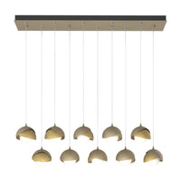 Brooklyn 10-Light Double Shade Pendant
