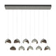 Brooklyn 10-Light Double Shade Pendant