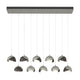 Brooklyn 10-Light Double Shade Pendant
