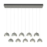 Brooklyn 10-Light Double Shade Pendant