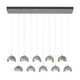 Brooklyn 10-Light Double Shade Pendant